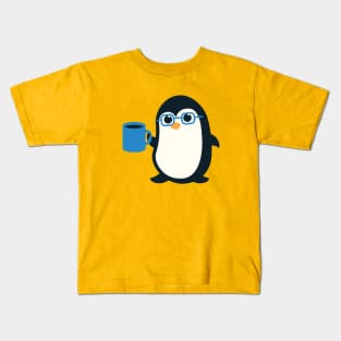 Penguin Cute Penguin Glasses Kids T-Shirt